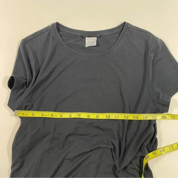 Athleta Air Out Cinch Tee Shirt Black Size Small - Picture 10 of 10